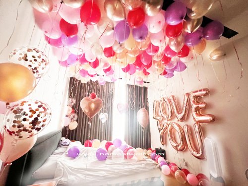 Romantic Balloon Decoration